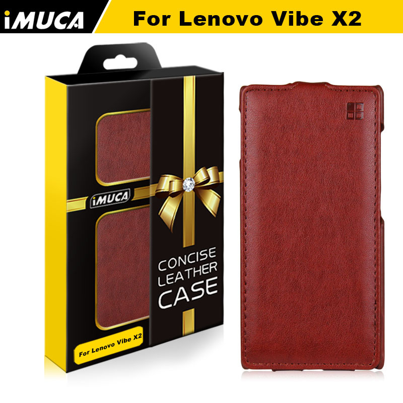 lenovo vibe x2 case 100 original leather case for lenovo vibe x2 Vertical Flip Cover Mobile
