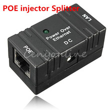 10M/100Mbp Passive POE Power Over Ethernet RJ-45 Injector Splitter Wall Mount Adapter For CCTV IP Camera Networking Top Quality