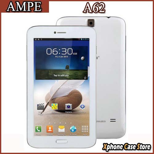 AMPE A62 6 2 inch IPS Android 4 2 3G Phone Call Tablet PC MT8312 Dual