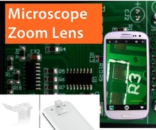 200X Digital Zoom Magnifier Microscope Smart Lenses Micro Camera Lens For iPhone 5S 4S Samsung Smartphone Tablet iOS Android APP
