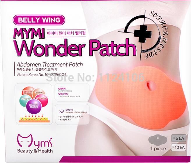5pcs Model Favorite Wonder Slim Patch Belly Slimming Products to Lose Weight and Burn Fat Abdomen