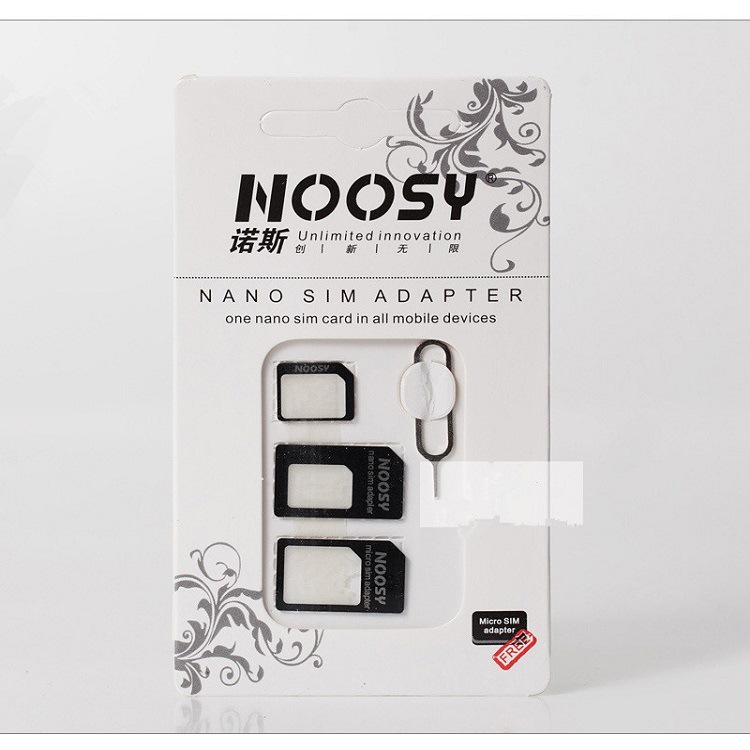Noosy 4  1 Nano Sim  - Sim Nano - -     5 5S 4 4S Galaxy S3   