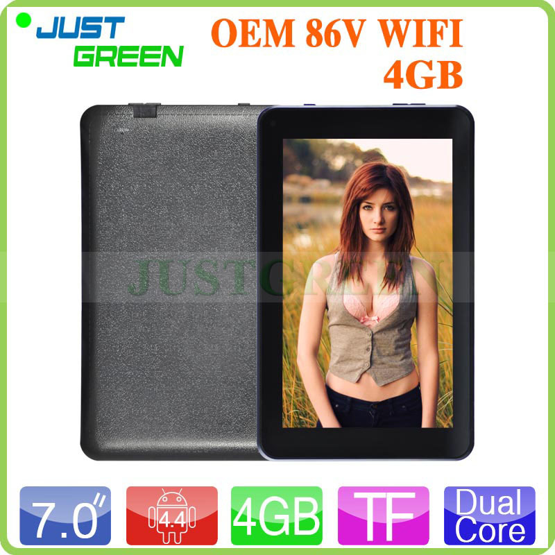 Cheapest 7 inch Tablet PC V86 WIFI RK3026 Dual Core 1 5ghz 512MB RAM 4GB ROM