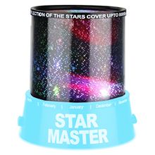 Romantic Blue Amazing Master Star Sky Universal Night Light Kid Chidren Projector Christmas Gift Present