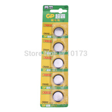 THE New 5PCS GP CR 2032 Cell Button Coin Battery Watch 3V Toys Calculator
