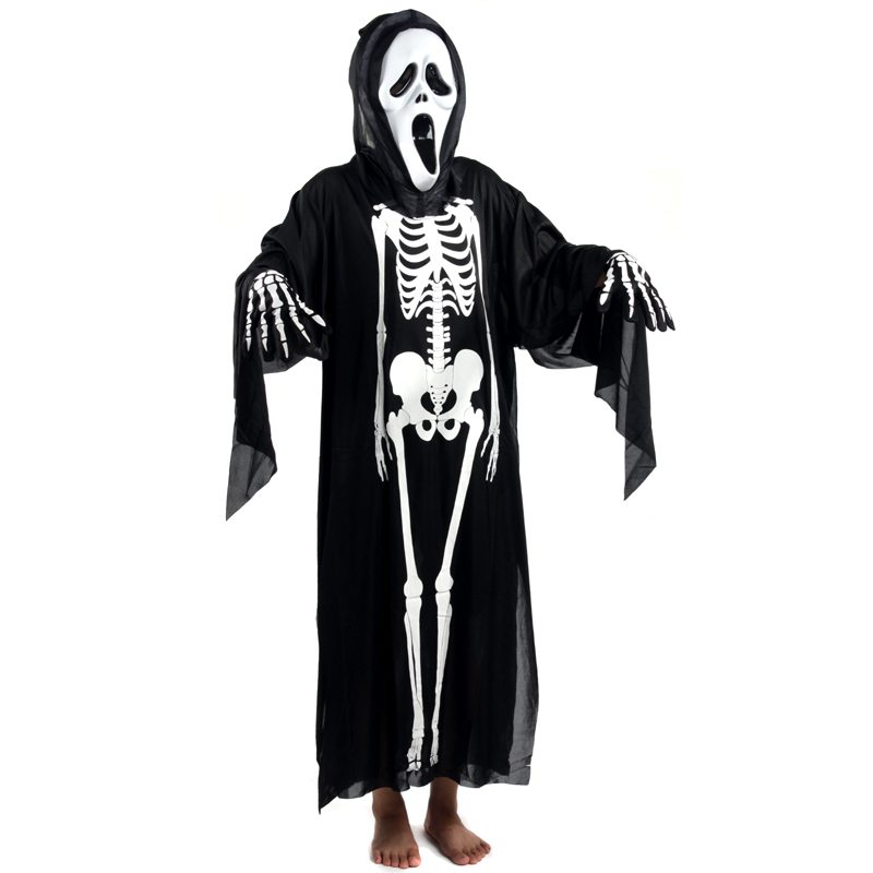 Skeleton costume pattern for adults