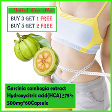 Slimming diet products to lose weight slim patch pure garcinia cambogia extract HCA75% 500mg*60caps free shipping