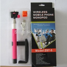 New Z07 5 Bluetooth Wireless Monopod Selfile Stick Handheld Phone Holder Shutter for Over ios 5