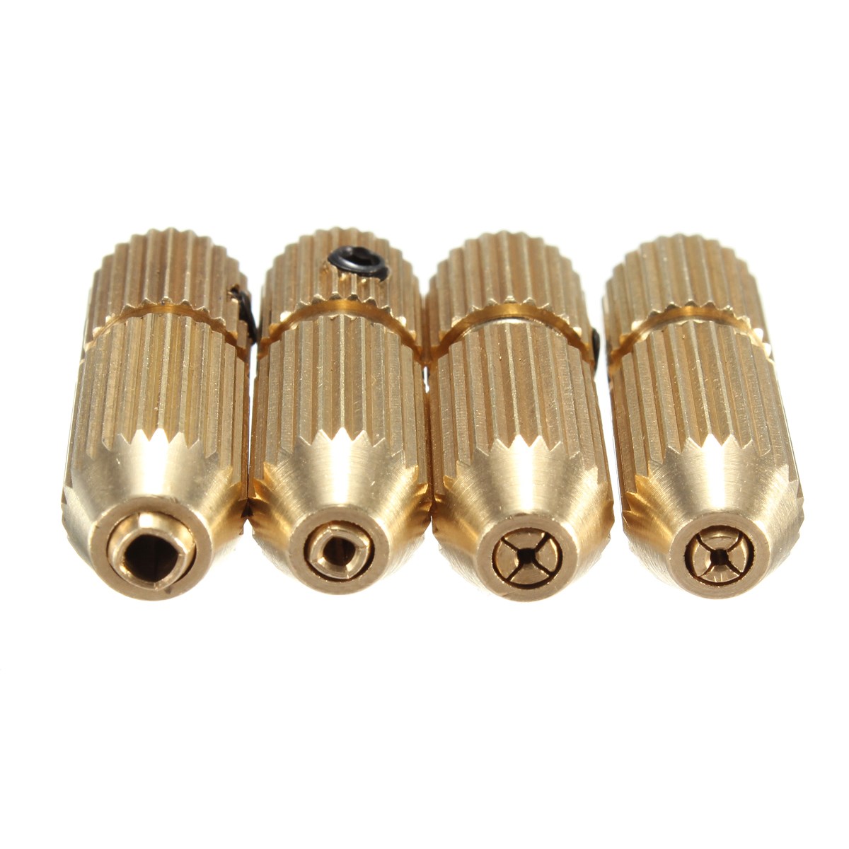 2 3mm Brass Electric Motor Shaft Clamp Fixture Chuck Mini Small For 0 7mm 3 2mm