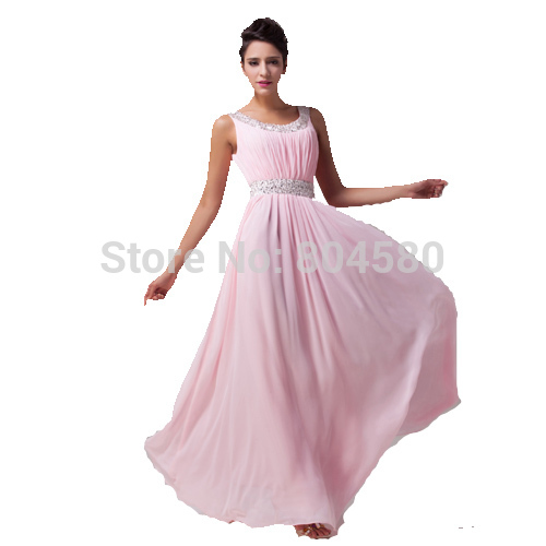 ... dresses-Pink-2015-Long-brides-maid-dress-Under-50-plus-size-Formal.jpg