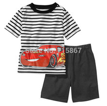 New fashion Brand Children clothing set newborn summer baby boy clothes sets t shirt pants suit