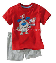 New fashion Brand Children clothing set newborn summer baby boy clothes sets t shirt pants suit
