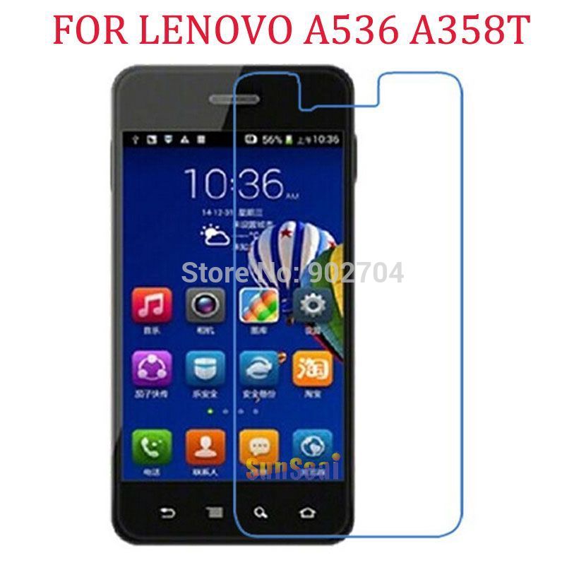 5pcs lot Clear Screen Protector For Lenovo A536 A358T Screen Protective Film Without Retail Package