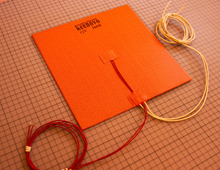 240X240mm 300W@12V ,w/ NTC 100K Thermistor,3M PSA Keenovo Silicone Heater 3D Printer Heatbed,First Grade Quality Guaranteed