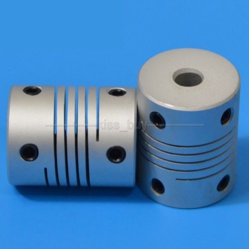 Купить CNC 6,35 мм x 6 мм серво шаговых вал двигателя гибкой муфтой ...