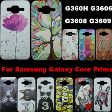 Taken@: For Samsung Galaxy Core Prime G360 G360H G3606 G3608 G3609 PC hard Plastic Case Mobile Phone Cover  Stock,Free Shipping