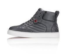 2015 new men casual shoes genuine leather Calfskin with woven good quality black color brand royaums