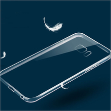 S6 edge Clear Crystal Ultra Thin Case 0 3MM Soft TPU Cover For Samsung Galaxy S6