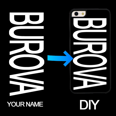 DIY Name inscription Text Black Background Letter or Photo Customized Hard Phone Cases for iPhone 6