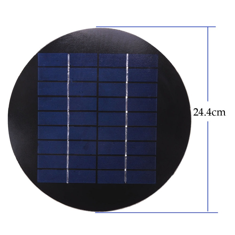 blackboard) small circular solar panel assembly Solar Module DIY Solar 