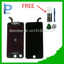 Black lcd for iphone 6 plus digitizer for Apple iphone 6 plus 5.5” lcds spare parts with free tools