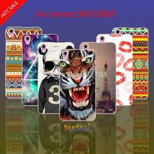 For Lenovo S850 S850T Case Aztec Eiffel Tower Lips Tiger Galaxy Panda Hard Cover Cell Phone