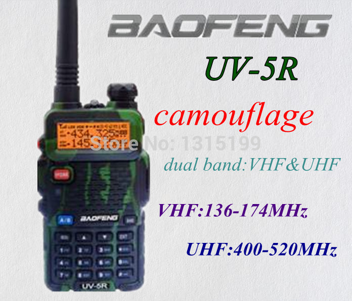  -5r      Baofeng -5r  VHF136-174MHz  UHF400-520MHz   CB 
