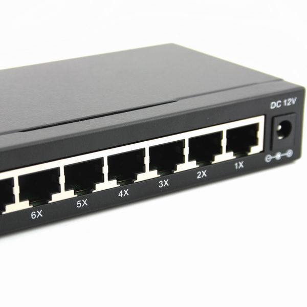 Купить 8-портовый 10 100 1000base gigabit ethernet сетевой коммутатор в ...