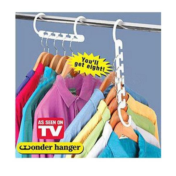 Retail 3pcs X Space Saver Saving Wonder Sepcial Hanger Clothes Closet with Organize Hook Wholesale