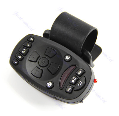 C18 Free Shipping Universal Steering Wheel Remote Control Learning for Car CD DVD GPS MP3 Player