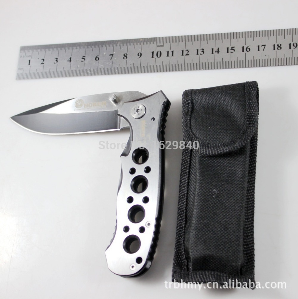 Wholesale Top quality Cold Steel Folding Blade Outdoor Camping Knives Steel hunting knife survival knives