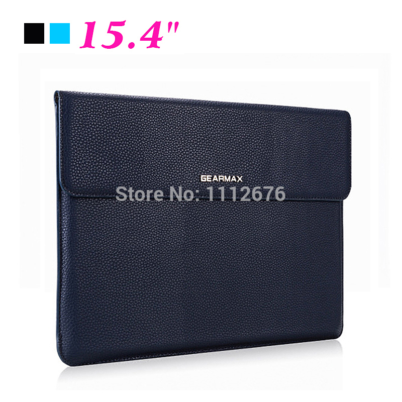 15 inch PU Leather Waterproof Computer Bag Notebook Laptop Sleeve Case for Apple Macbook Air Pro
