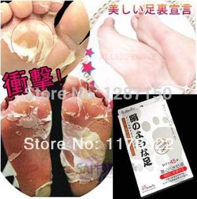 2pcs 1pair moisture Foot Callus peeling renewal remove dead skin Cuticles Heel smooth exfoliating feet mask