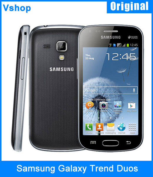 Refurbished Original Samsung Galaxy Trend Duos S7562 4 0 inch 4GB ROM Android 4 0 Snapdragon