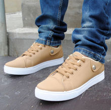 Hot sale! Popular England style Spring Autumn men’s fashion sneaker casual  breathable flat men shoe US Size6.5-10