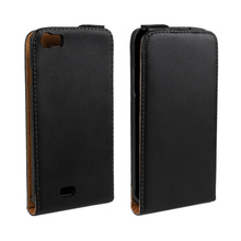 Luxury Genuine Real Leather Case Flip Cover Mobile Phone Accessories Bag Retro Vertical For Wiko Lenny SZ