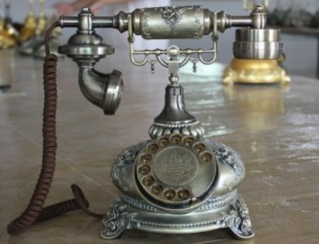 House villa decoration antique old fashion phone retro corded phone telefoner communication equipment business gift dect