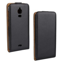 Luxury Genuine Real Leather Case Flip Cover Mobile Phone Accessories Bag Retro Vertical For wiko Wax