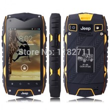 Original Jeep Z6 MTK6572 Dual Core Mobile Phones Android 4.2 IP68 Waterproof Dustproof Shockproof 4.0′  3G WCDMA GPS Smartphone