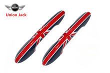 2014 MINI Cooper F55 F56 Doorknob door handle shell covers union jack checker flag