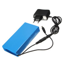 2015 New Super Rechargeable Protable Lithium ion Battery EU Plug DC12V 9800mAh Mobile Power wireless camera