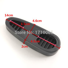 Durable Non-Slip Ribbed Slip On Rubber Recoil Pad Combat Buttpad Butt Pads For 6 Position Stock Hunting Accessories
