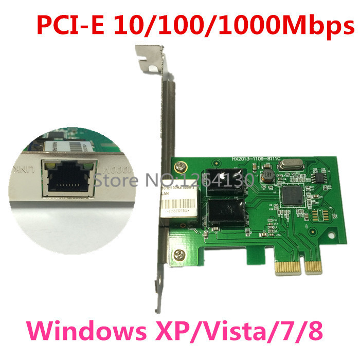 Купить m 10/100/1000 gigabit ethernet pci express pci-e сети карта 1000 ...