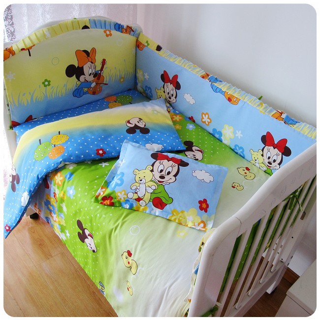 Shop Popular Mickey Mouse Crib Bedding Sets from China Aliexpress