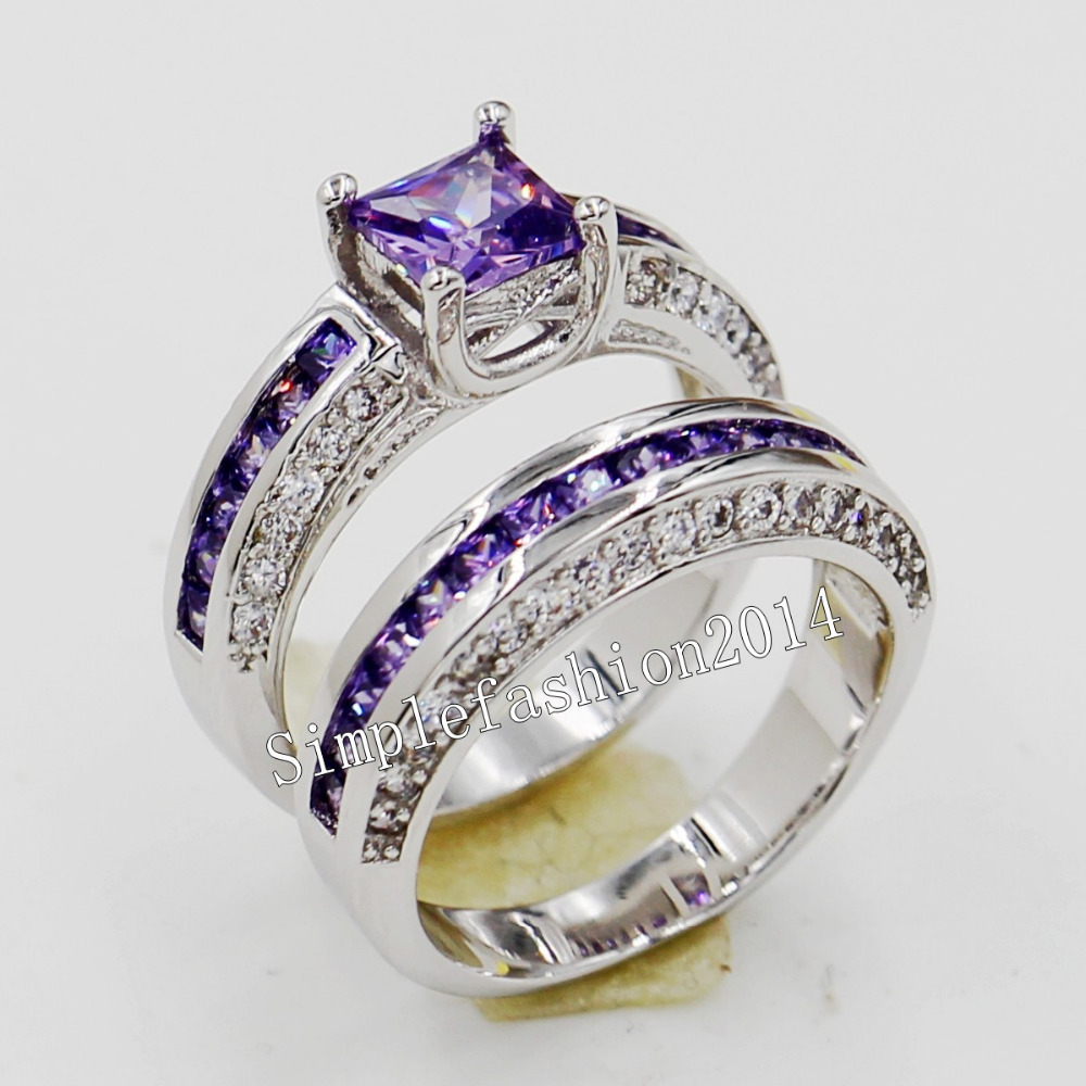 ... Black-Gold-Filled-Amethyst-simulated-Diamond-Wedding-Band-Ring-set.jpg