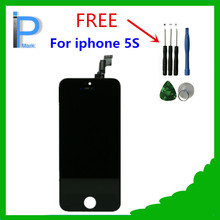White for iphone 5s lcd digitizer touch screen replacement assembly for apple iphone mobile phone LCDs