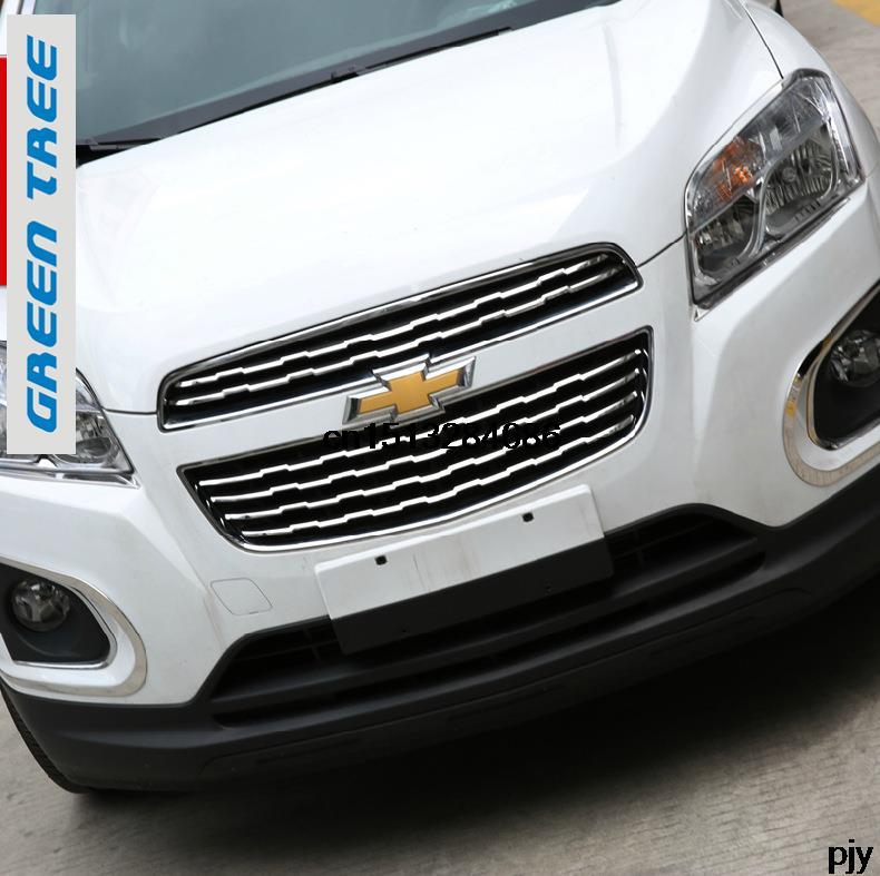 Car Stainless Steel 304 Racing grille auto Chrome plating decorative trim products accessories 6pcs for Chevrolet
