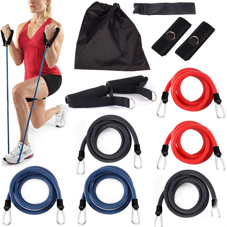 Natural Tension Health Elastic Exercise Sport Body Latex Stretching Belt Pull Strap Sport Resistance Bands Sport