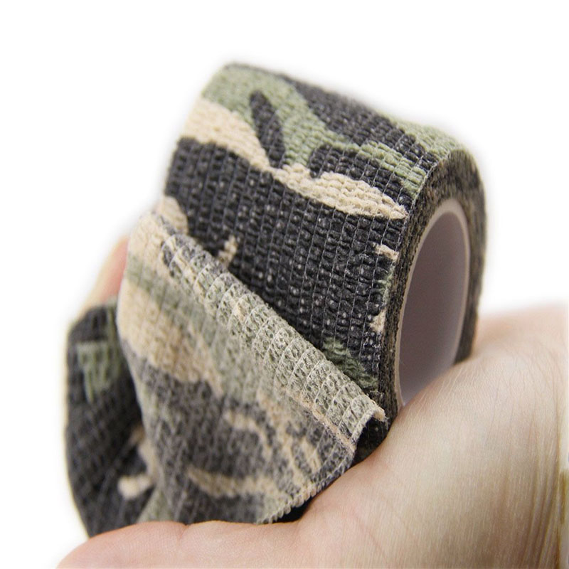 5cmx4 5m Army Camo Outdoor Hunting Shooting Tool Camouflage Stealth Tape Waterproof Wrap Durable Hotsale