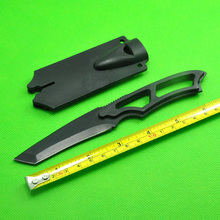 2pcs/lot, SW990 Army knife with sheath whistle 17.5 cm stylish design outdoor hunting pocket knife small stainless steel